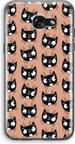 Case Company® - Samsung Galaxy A5 (2017) hoesje - Kat - Soft Cover Telefoonhoesje - Bescherming aan alle Kanten en Schermrand