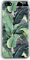 Case Company® - iPhone 5 / 5S / SE (2016) hoesje - Bananenbladeren - Soft Cover Telefoonhoesje - Bescherming aan alle Kanten en Schermrand