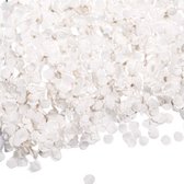 confetti 100 gram 1 cm papier wit