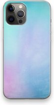 Case Company® - iPhone 12 Pro Max hoesje - Mist pastel - Soft Cover Telefoonhoesje - Bescherming aan alle Kanten en Schermrand