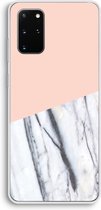 Case Company® - Samsung Galaxy S20 Plus hoesje - A touch of peach - Soft Cover Telefoonhoesje - Bescherming aan alle Kanten en Schermrand