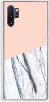 Case Company® - Samsung Galaxy Note 10 Plus hoesje - A touch of peach - Soft Cover Telefoonhoesje - Bescherming aan alle Kanten en Schermrand