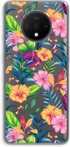 Case Company® - OnePlus 7T hoesje - Tropisch 2 - Soft Cover Telefoonhoesje - Bescherming aan alle Kanten en Schermrand