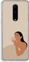 Case Company® - OnePlus 8 hoesje - Fresh coffee - Soft Cover Telefoonhoesje - Bescherming aan alle Kanten en Schermrand