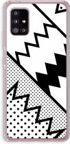 Case Company® - Samsung Galaxy A51 5G hoesje - Pop Art #5 - Soft Cover Telefoonhoesje - Bescherming aan alle Kanten en Schermrand