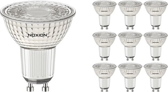 Voordeelpak 10x Noxion PerfectColor LED Spot GU10 PAR16 4W 345lm 36D - 930 Warm Wit | Beste Kleurweergave - Dimbaar - Vervangt 50W.
