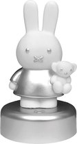 Nijntje nachtlampje, variant zilver - kinderlampje 16 cm - Bambolino Toys