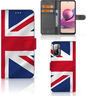 Telefoonhoesje Xiaomi Redmi Note 10/10T 5G | Poco M3 Pro Wallet Book Case Groot-Brittannië