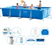 Zwembad Comfort Pakket -  Frame Pool Rechthoekig 450x220x84 cm