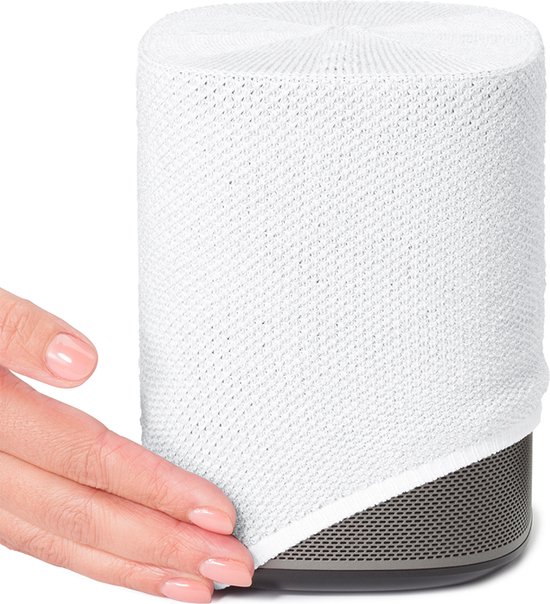 Soundskins - Luxe textielhoes / Luidsprekeraccessoire - Compatibel met Sonos One (SL) - Helder wit van Merkloos — afbeelding 5