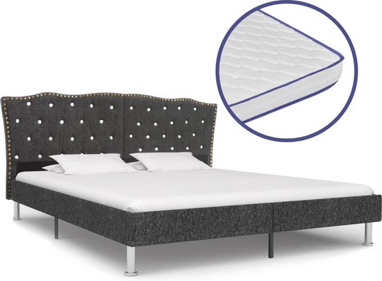 MatelaseSommes, logeerbed, inklapbaar, met metalen frame, robuust