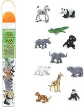 Motif Transparent Danimaux De Safari Amusants Dessin Animé Vecteurs Libres De Droits Et Plus D