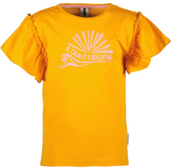 B.Nosy T-shirt meisje calm orange maat 134/140