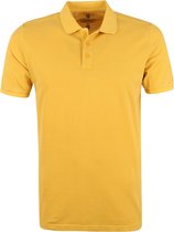 State of Art - Pique Polo Geel - Modern-fit - Heren Poloshirt Maat M