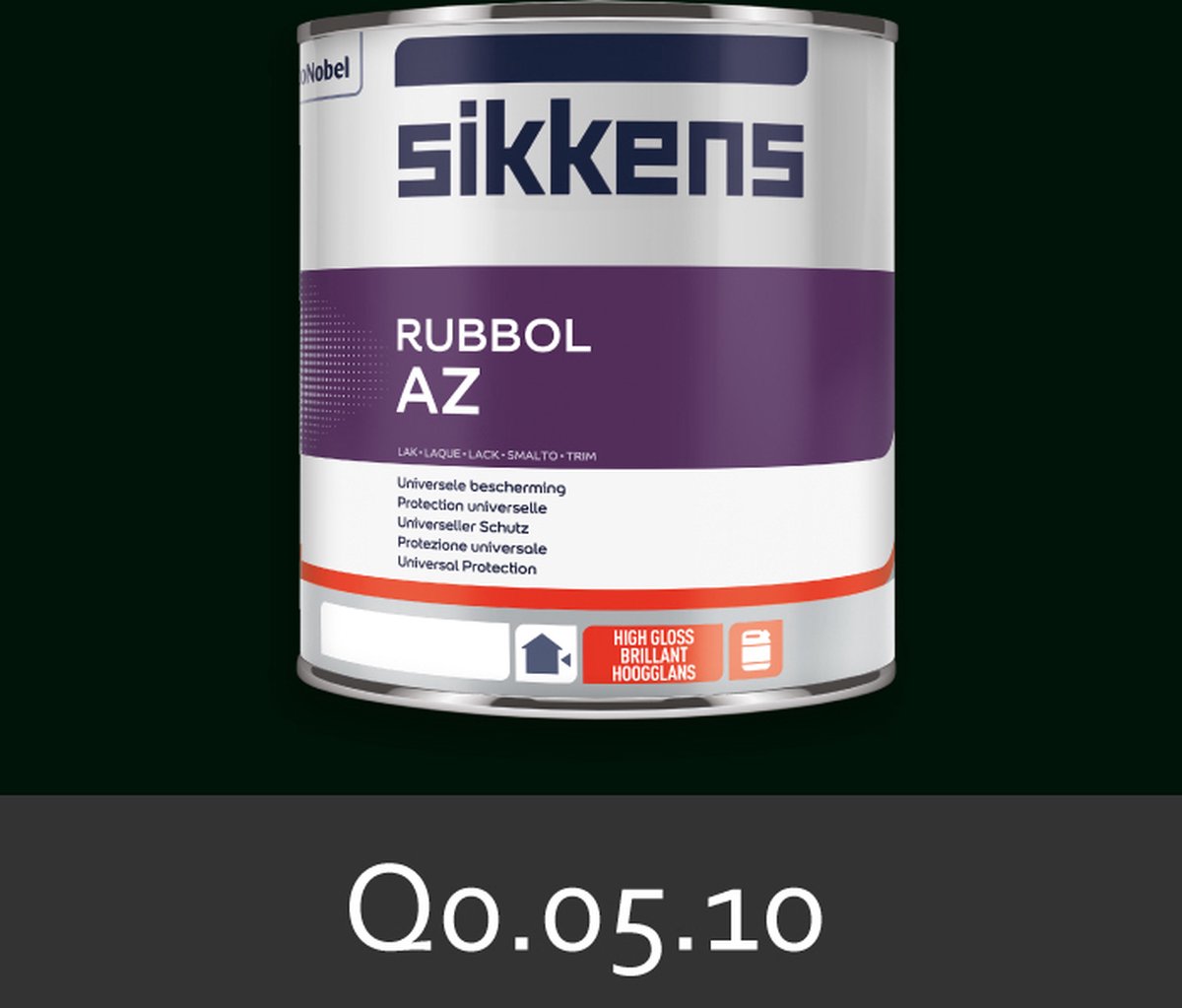 Sikkens Rubbol AZ Grachtengroen Bol