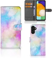 Samsung Galaxy A13 5G Bookcase Personnaliser Aquarelle Clair