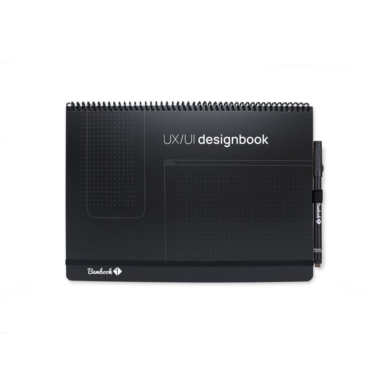 Bambook UX/UI Designbook - Softcover - A4 - Met 1 gratis stift