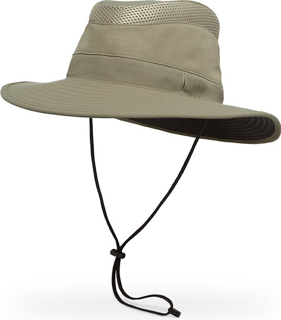 Sunday Afternoons - UV Charter hoed voor volwassenen - Outdoor - Zand/Zwart - maat M