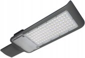LED Straatlamp - Straatverlichting - Exotro Queny - 100W - Helder/Koud Wit 5000K - Waterdicht IP65 - Mat Antraciet - Aluminium