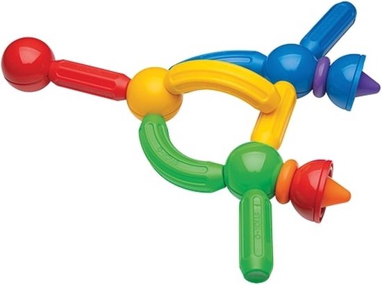 Stick-O Basic Set - Magnetisch Bouwspeelgoed - 20-delig - Montessori Speelgoed - vanaf 18 maanden