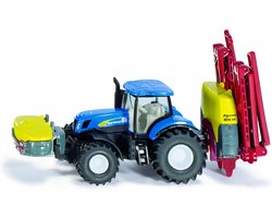 Siku New Holland Tracteur Avec Épandeur Kverneland
