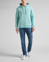 LEE PLAIN HOODIE MINT BLUE MENS SWEATSHIRTS XL