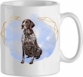 Mok pointer korthaar 1.5| Hond| Hondenliefhebber | Cadeau| Cadeau voor hem| cadeau voor haar | Beker 31 CL