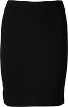 Dames korte rok zwart | Maat 164 (M)