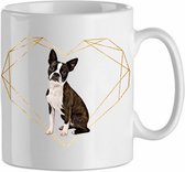 Mok Boston terrier 2.5| Hond| Hondenliefhebber | Cadeau| Cadeau voor hem| cadeau voor haar | Beker 31 CL