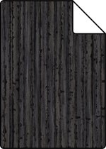 Proefstaal Origin Wallcoverings behang bamboe bruin zwart - 347406 - 26,5 x 21 cm