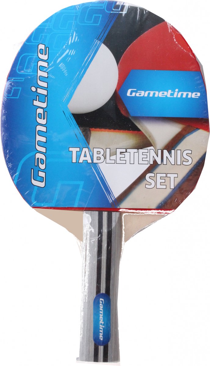 Gametime Tafeltennisbat 25 Cm Hout/rubber Beige/bruin