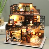 Miniatuur - Dream building pavilion - met lijm - met stofkap