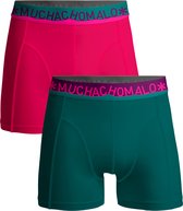 Muchachomalo-2-pack onderbroeken voor mannen-Elastisch Katoen-Boxershorts - Maat S