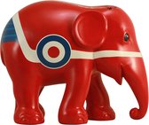 Elephant Parade - Red Arrow Elephant - Handgemaakt Olifanten Beeldje - 15cm
