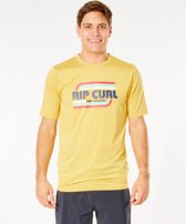 Rip Curl - UV-zwemshirt voor heren - Yeh Mumma - Korte mouw - Retrogeel - maat S