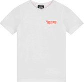 Malelions T-shirt jongen white/peach maat 152