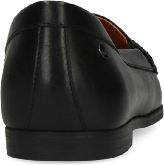 No Stress - Femme - Mocassins en cuir noir - Taille 39