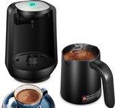 Hibrew Turkse Koffiemachine  - Koffie Maker  - Koffiezetapparaat - Filter Koffie - Turkish Coffee Maker - Zwart