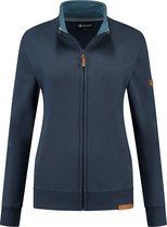 Travelin' Outdoor Vest Smedby - Dames Sweatvest - Navy blauw - Maat M