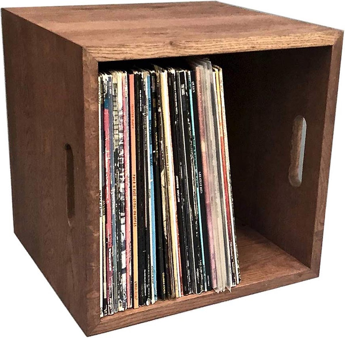 Houten Vinyl Platen Box – A Whole Lotta Rosewood – Eikenhout (7-inch ...