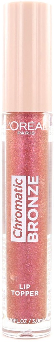 L’Oréal Paris Chromatic Bronze Strobing Lipgloss 01 CopperBay - Koper