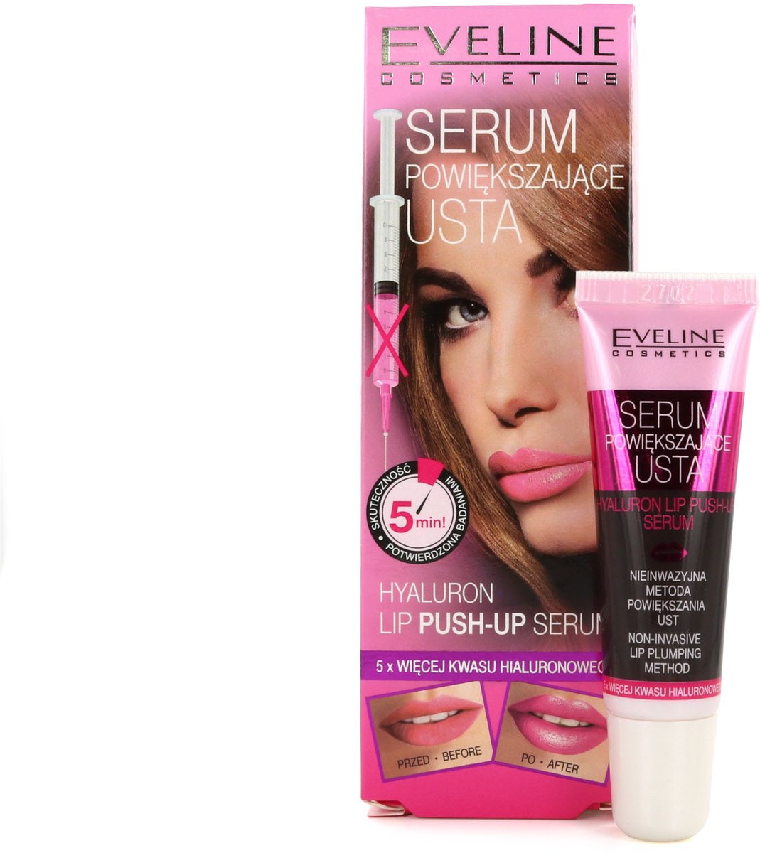 Hyaluron lip push-up serum- extreem effect in 5 min - lip plumping