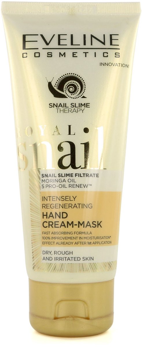 Eveline Cosmetics Royal Snail Intensely Regenerating Hand Cream-mask 100ml.
