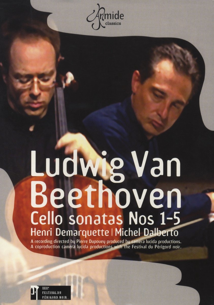Henri Demarquette & Michel Dalberto - Beethoven: Cello Sonatas Nos 1-5 (DVD)