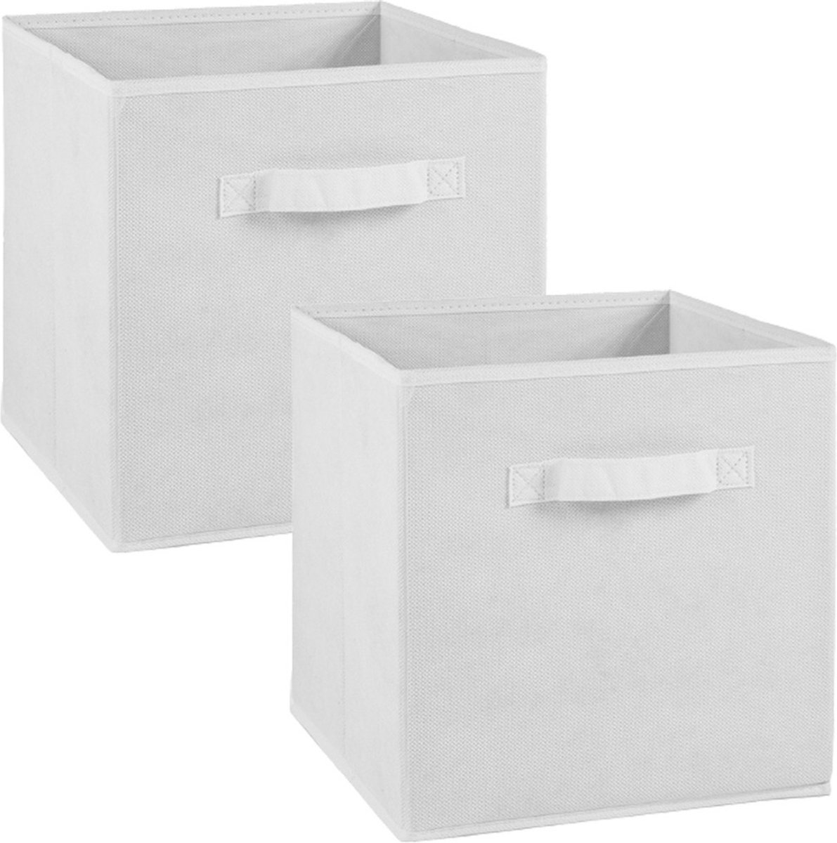 COMPO Tiroir de rangement - Tissu - 27x27x28 cm - Gris