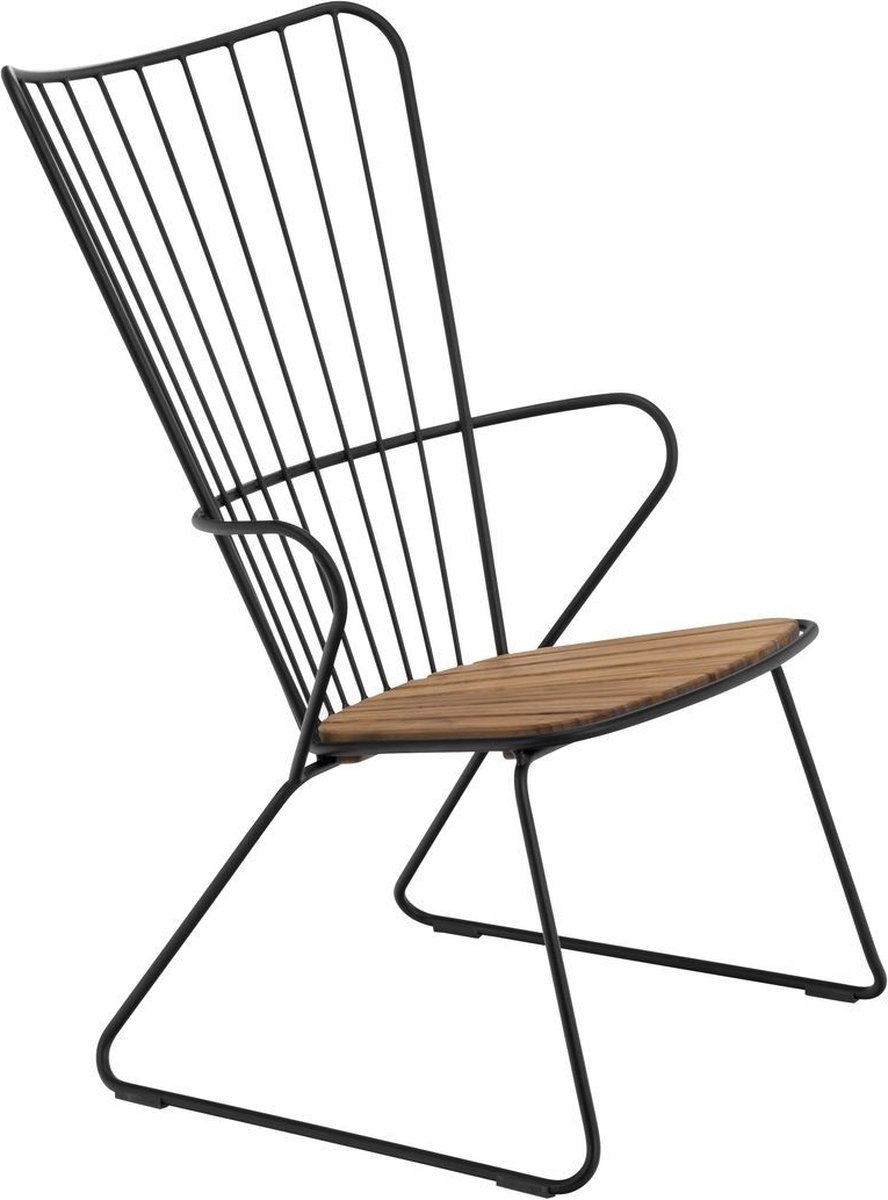 Paon Lounge Chair - zwart