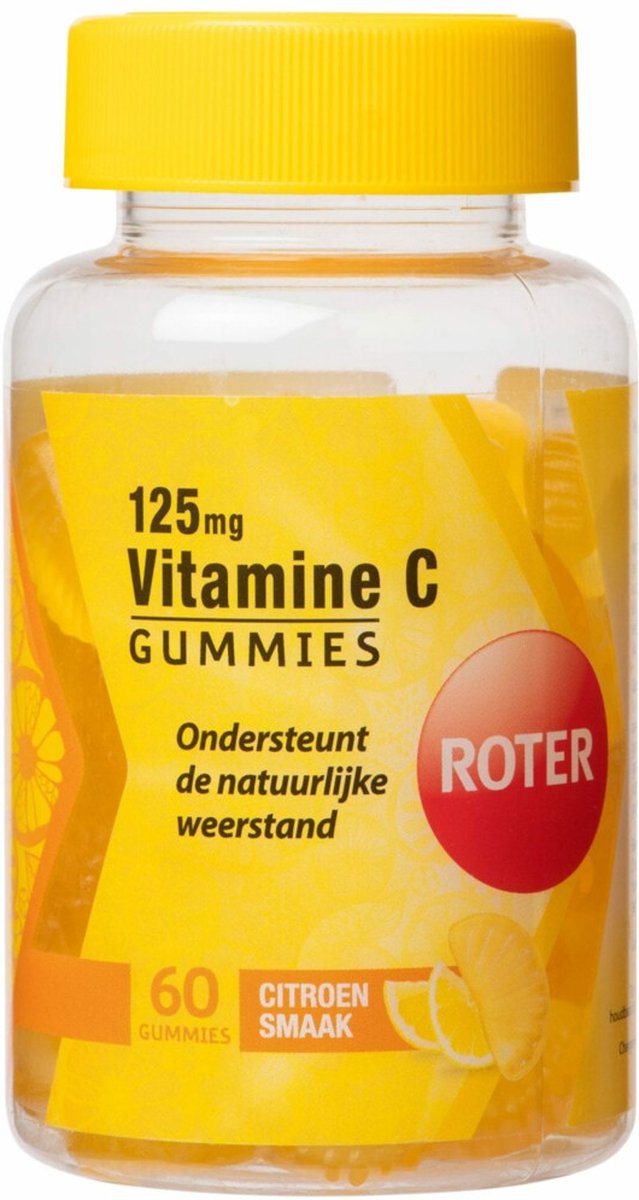 Goedkoopste 2x Roter Vitamine C 125 mg Gummies 60 stuks