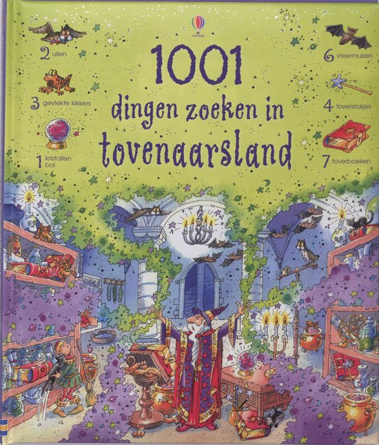 Cover van het boek '1001 dingen zoeken in Tovenaarsland' van Gillian Doherty