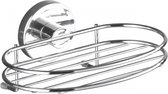 zeephouder Milazzo Vacuum-Loc 17 cm staal chroom 3-delig