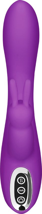 EIS, vibromasseur, vibromasseur Rabbit 3 en 1, 21,5 cm, étanche, 2 moteurs,... 
